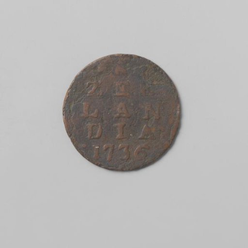 Zeeland duit, 1736