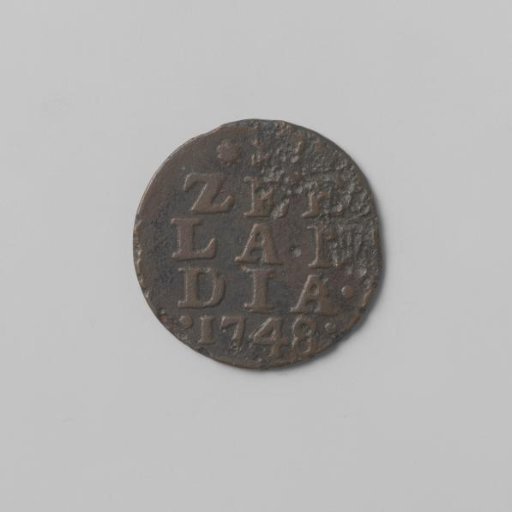 Zeeland duit, 1748