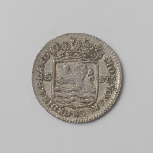 Zeeland scheepjesschelling, 1757