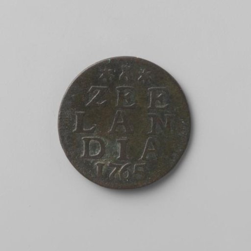 Zeeland duit, 1765