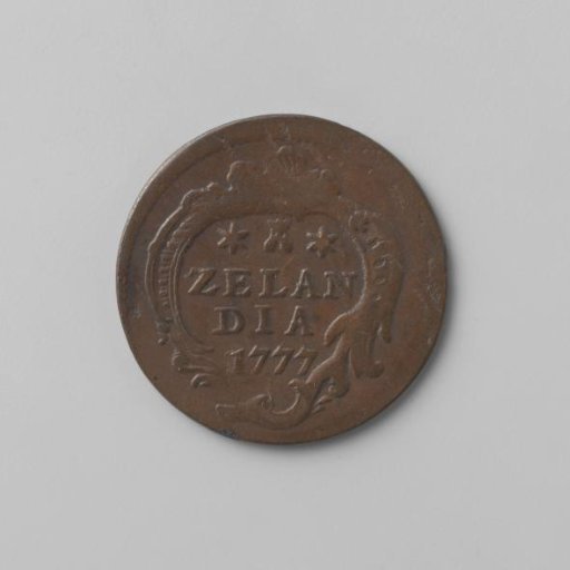 Zeeland duit, 1777