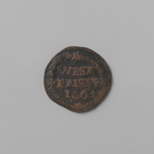West Frisian duit, 1663