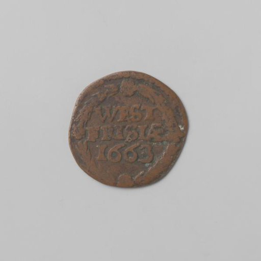 West Frisian duit, 1663