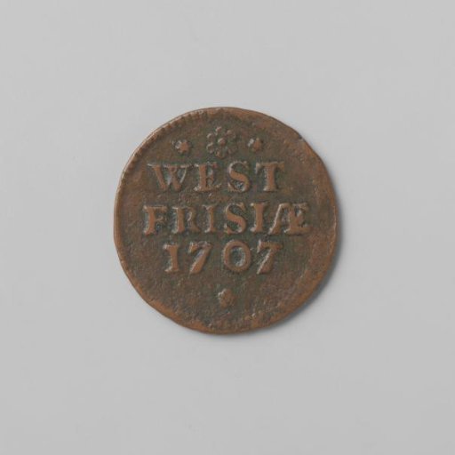 West Frisian duit, 1707