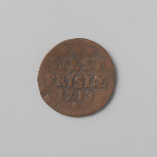 West Frisian duit, 1713