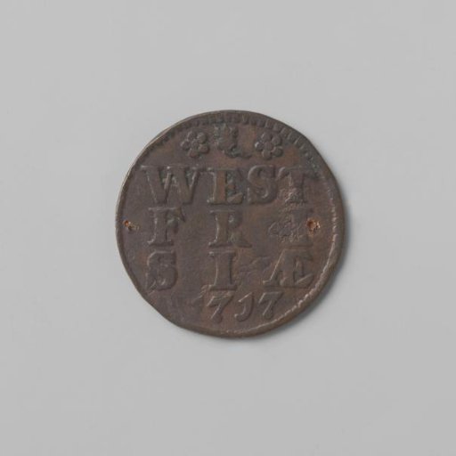 West Frisian duit, 1717