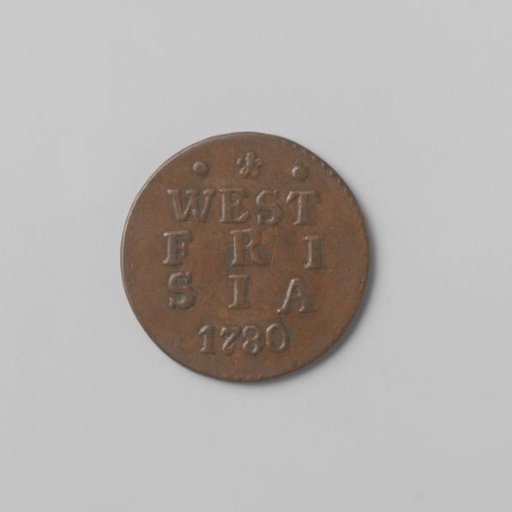 West Frisian duit, 1780