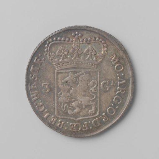 West Friesland three gulden, 1786