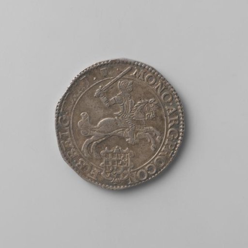 Utrecht half silver rijder, 1667
