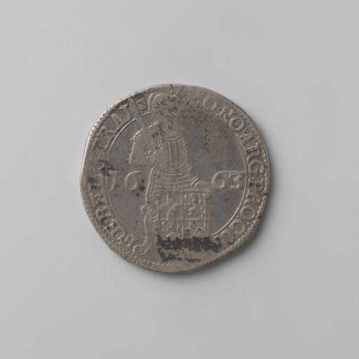 Utrecht half silver ducat, 1663