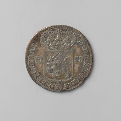 Utrecht quarter guilder, 1758