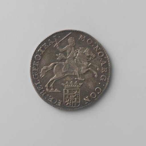 Utrecht half silver rijder, 1784
