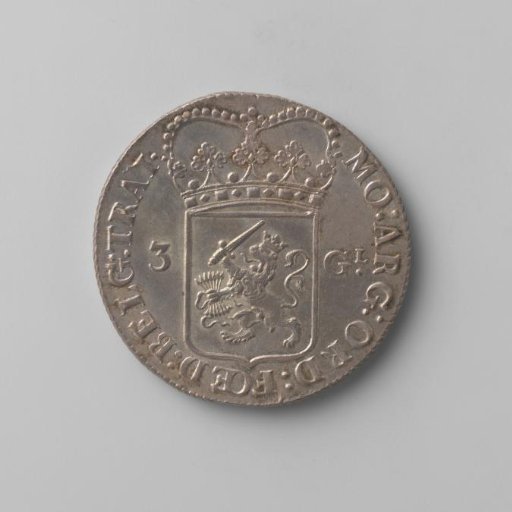 Utrecht three guilders, 1793