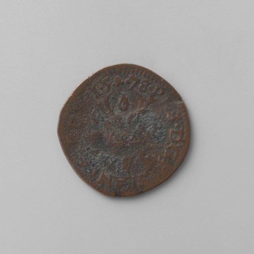 Duit of the city of Utrecht in the name of Philip II, 1578
