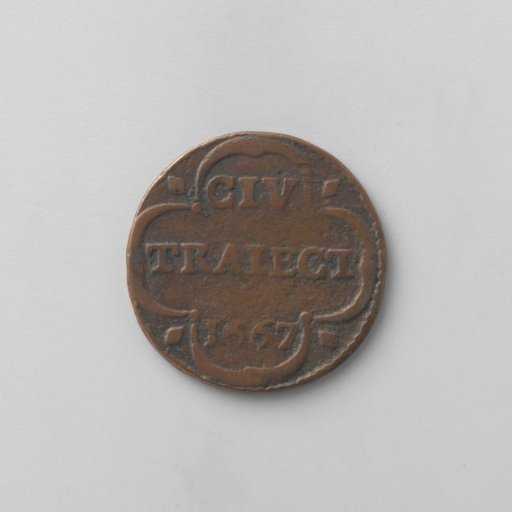 Duit of the city of Utrecht, 1667