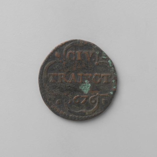 Duit of the city of Utrecht, 1676