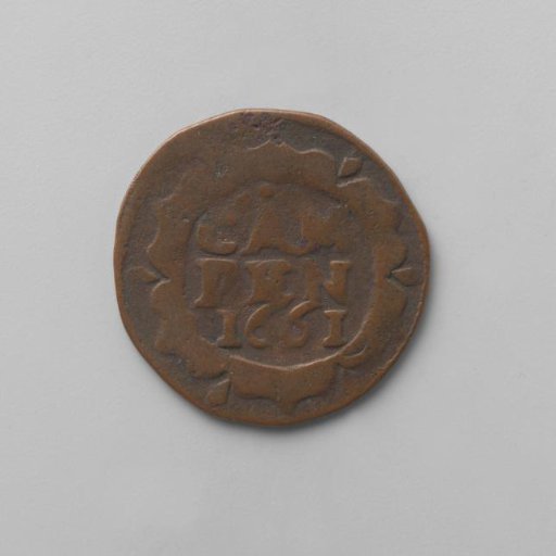 Duit of Kampen, 1661