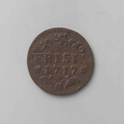 Duit of Friesland, 1717