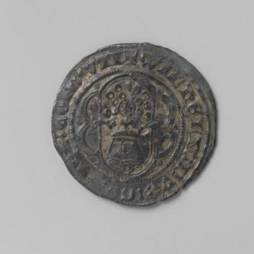 Gelderland groot from Arnhem of Duke Willem I, 1377-1393