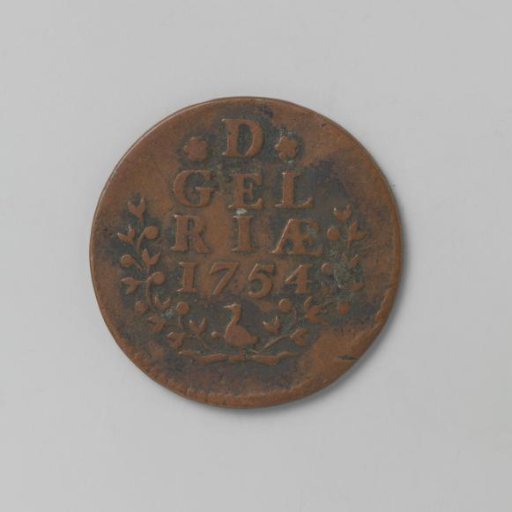 Gelderland duit, 1754