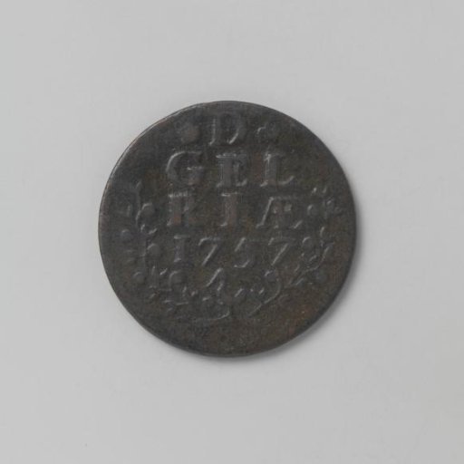 Gelderland duit, 1757