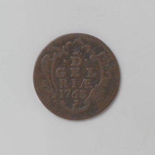 Gelderland duit, 1763