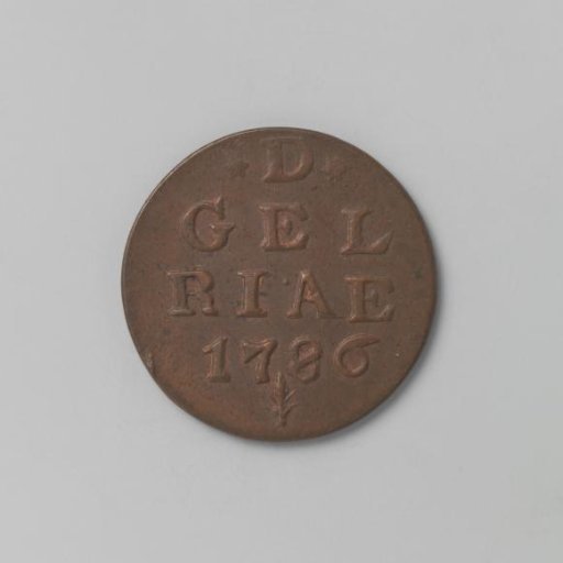 Gelderland duit, 1786