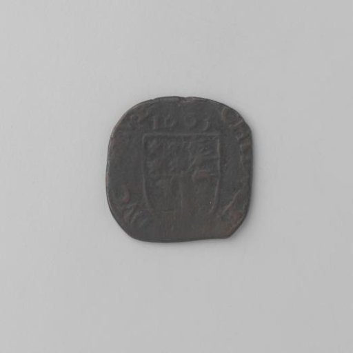 Duit of the Archdukes Albert and Isabella, Dukes of Brabant, 1603