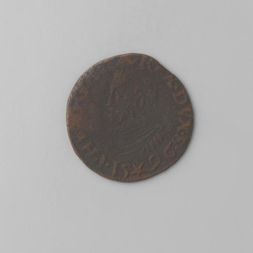 Duit of King Philip II, Duke of Brabant, 1596