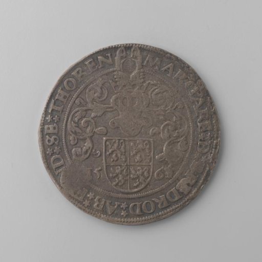 Daalder of 30 stuiver of Margaretha van Brederode, abbess of Thorn, 1561