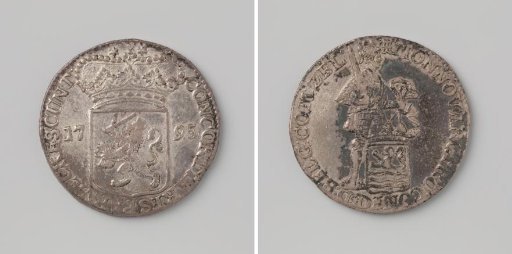 Silver ducat of the Batavian Republic in the name of Zeeland, 1795