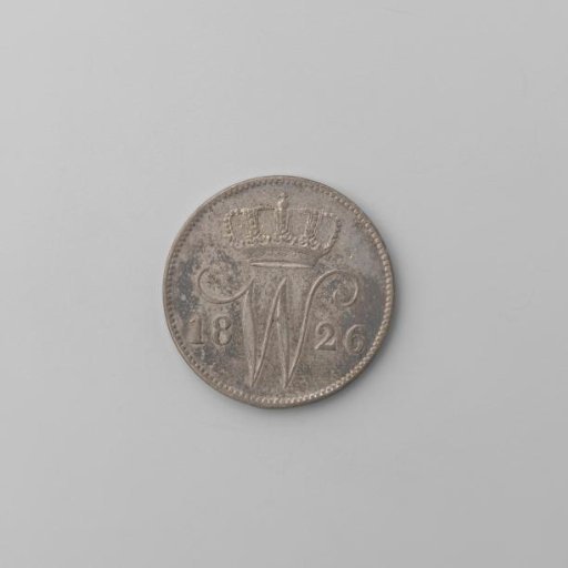Dutch 25 cents, 1826