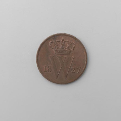 Dutch cent, 1827