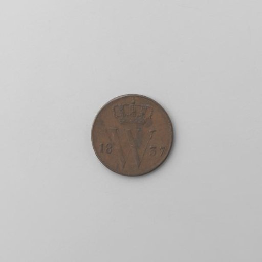Dutch ½ cent, 1837