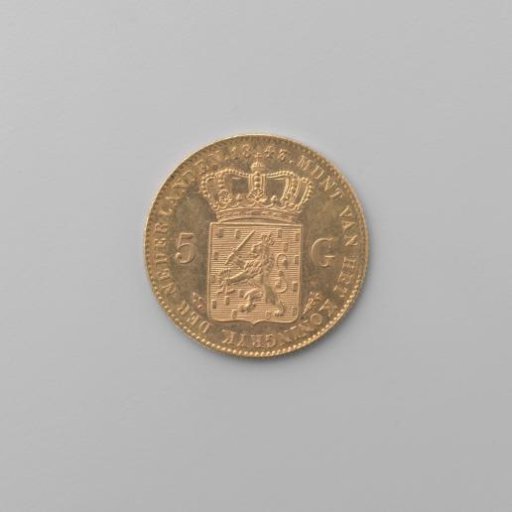 Dutch trade token or single Willem, 1848