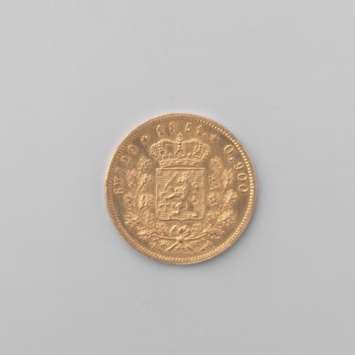 Dutch trade token or single Willem, 1851