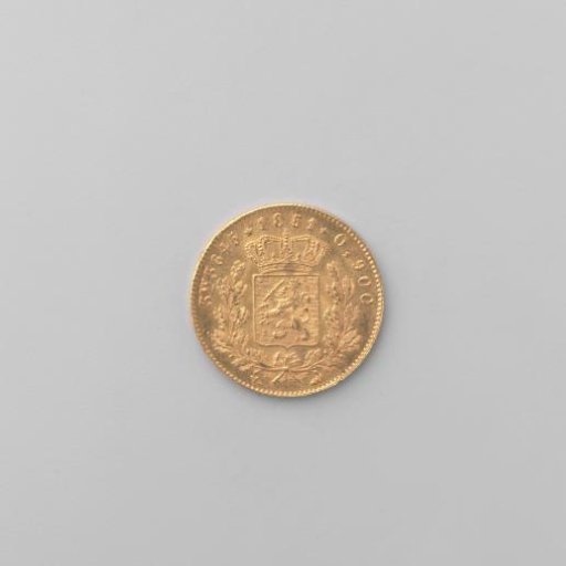Dutch half trade token or half Willem, 1851