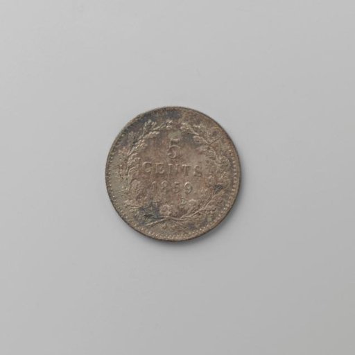 Dutch 5 cent, 1859