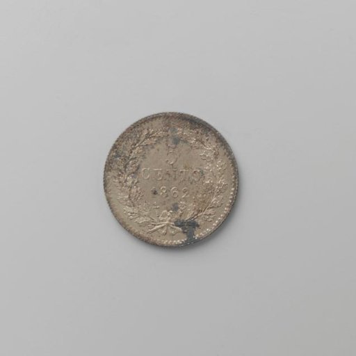 Dutch 5 cent, 1862