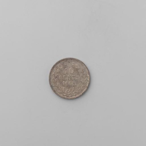 Dutch 10 cents, 1868