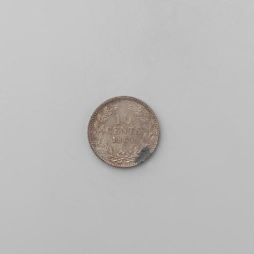 Dutch 10 cents, 1869