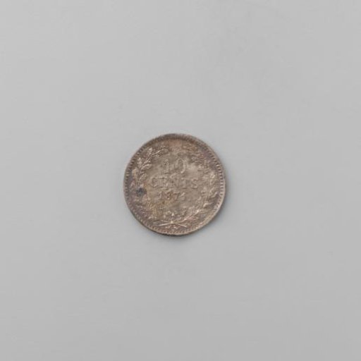 Dutch 10 cents, 1871