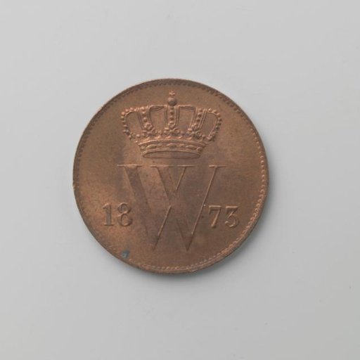 Dutch cent, 1873