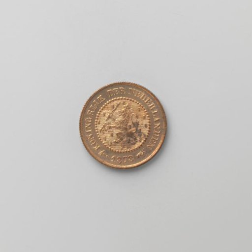 Dutch ½ cent, 1878