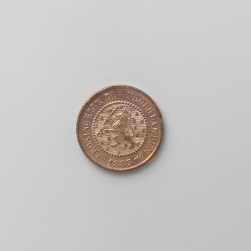 Dutch ½ cent, 1885