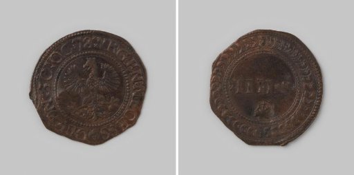 4 stuivers, emergency coin from Deventer, struck during the siege