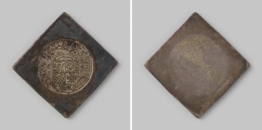 Daalder, emergency coin or commemorative coin from the city of Groningen, struck during or after the siege
