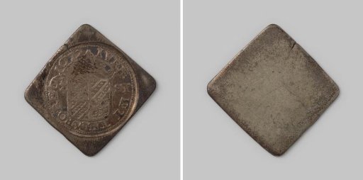 Commemorative coin of 6¼ stuivers from the city of Groningen, 1672