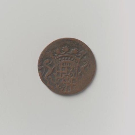 Reckheim duit of Francois Gobert and Ferdinand Gobert of Aspremont-Lynden (1665-1703)