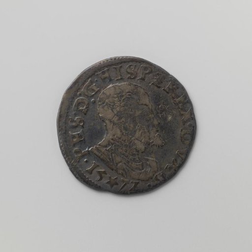 Tenth philipsdaalder from Brabant of Philip II, 1577